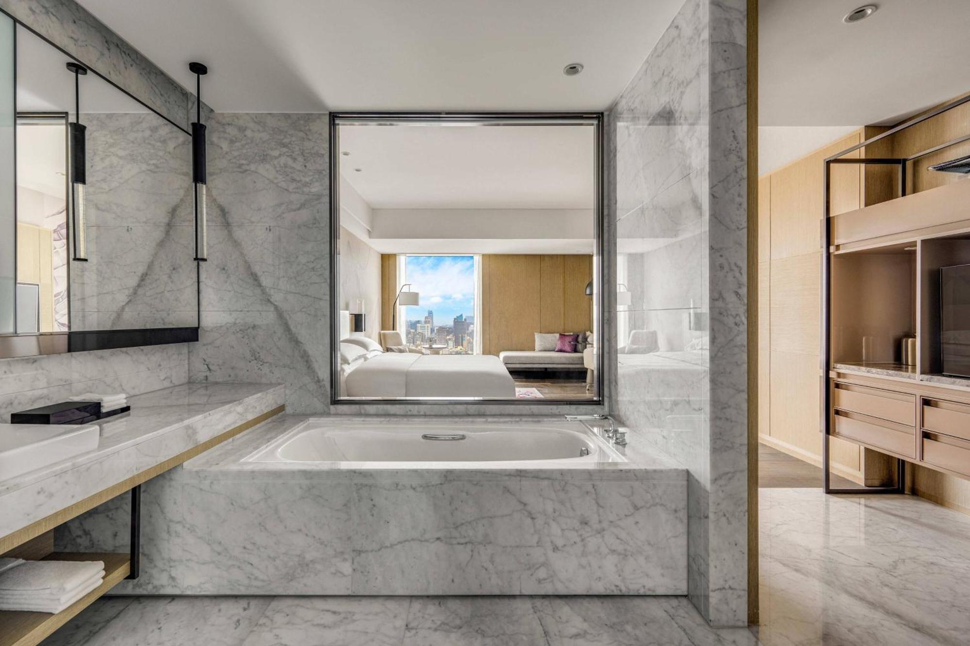 Kaohsiung Marriott Hotel Exterior foto Bathroom