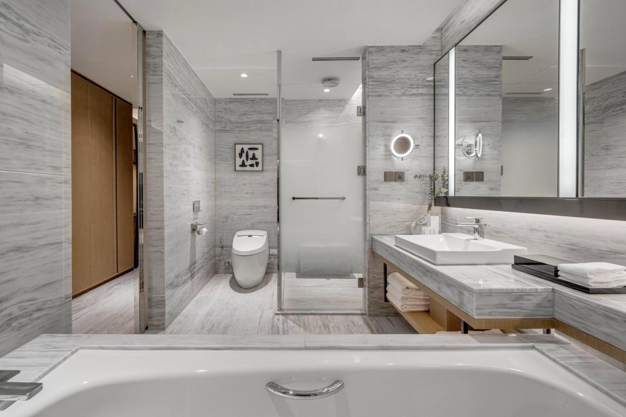 Kaohsiung Marriott Hotel Exterior foto Bathroom